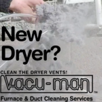 New Dryer, clean the dryer vent