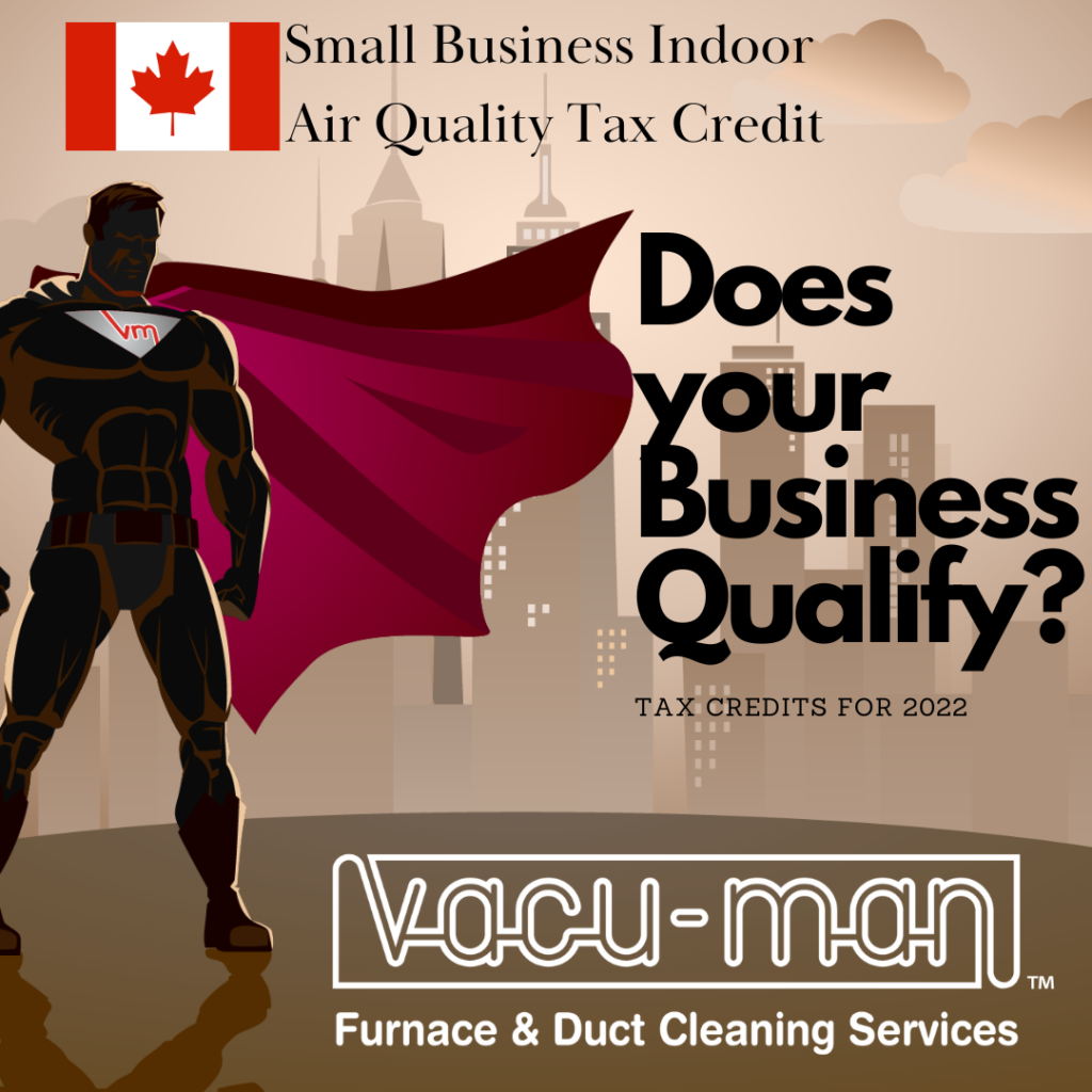 Small business indoor air quality Tax Credit