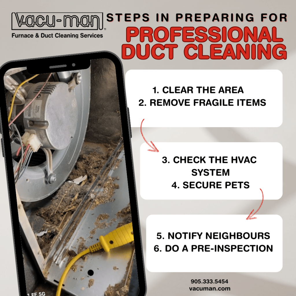 VM - How to Prepare Your Home for Professional Duct Cleaning
