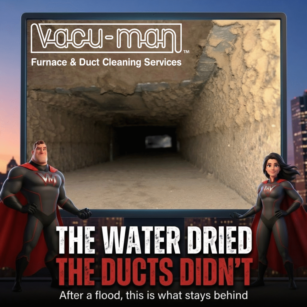 duct cleaning after a flood
