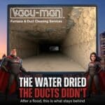 duct cleaning after a flood
