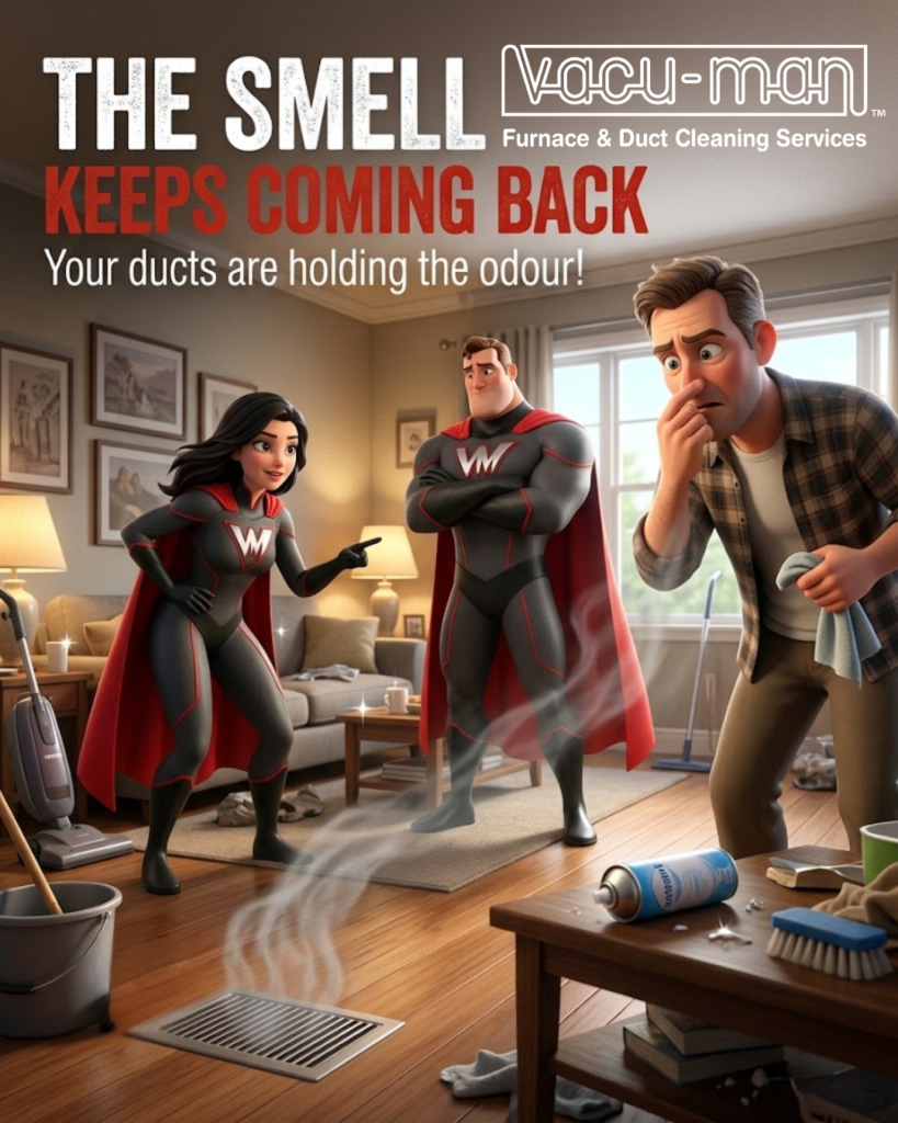 smoke smell in the house